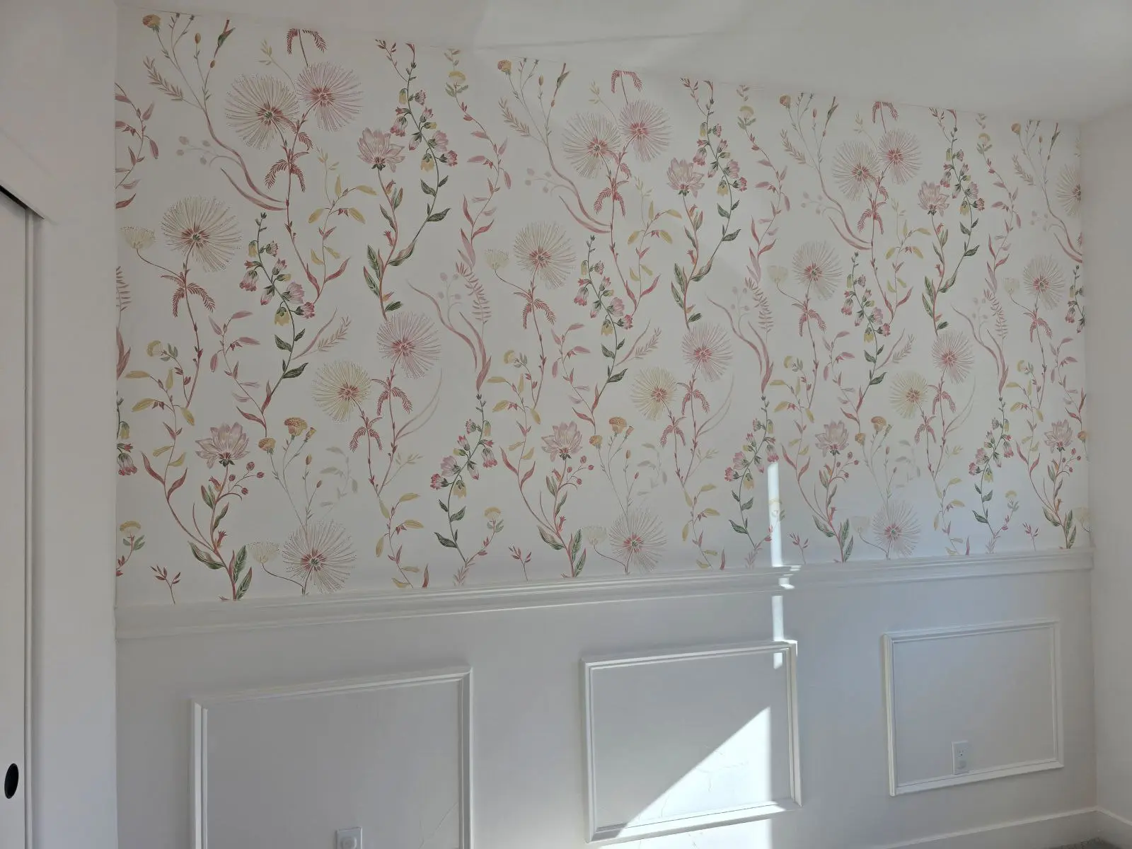 Professional wallpaper installation in San Antonio TX by Modern Wall Artisans